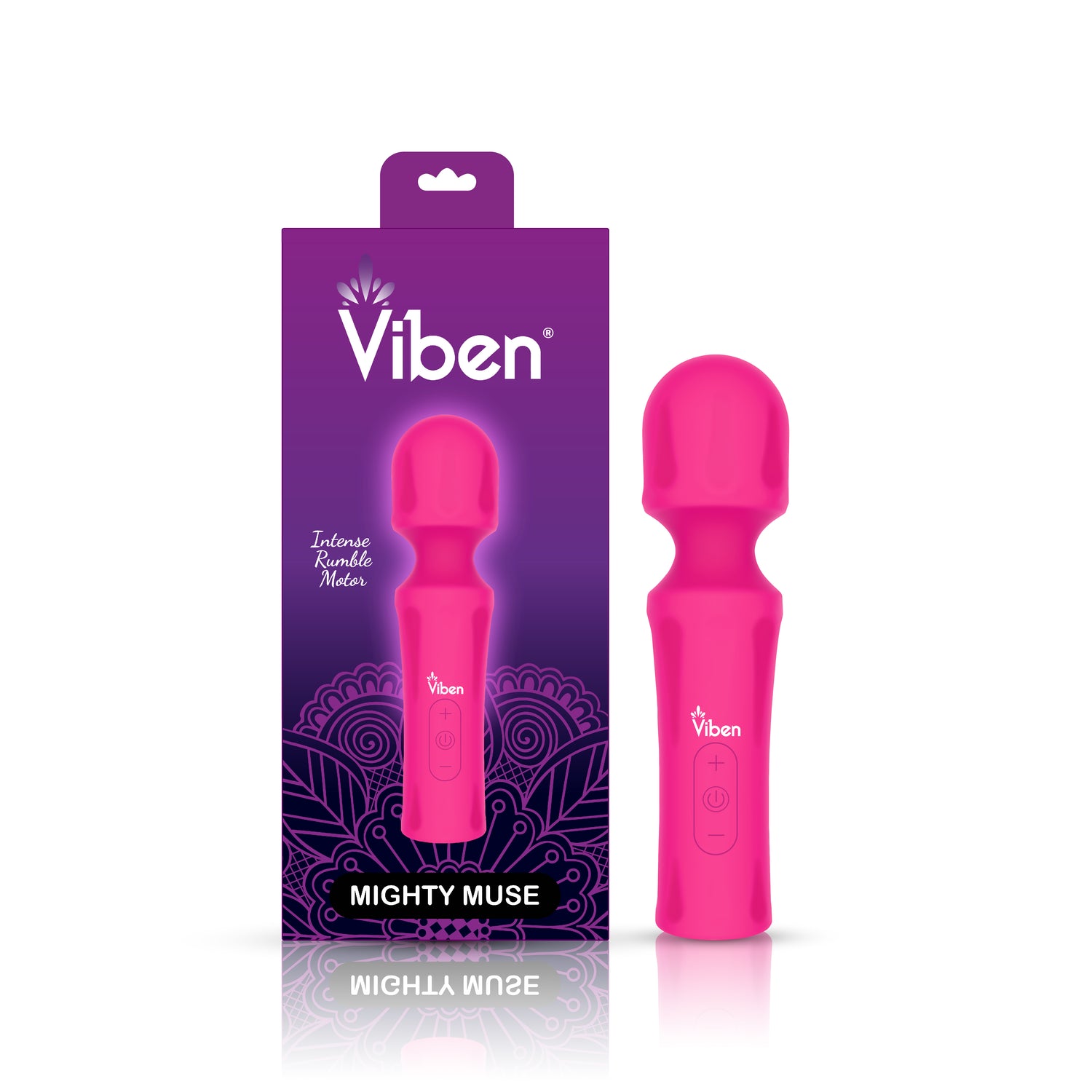 Mighty Muse Mini Massager - Hot Pink - Tester