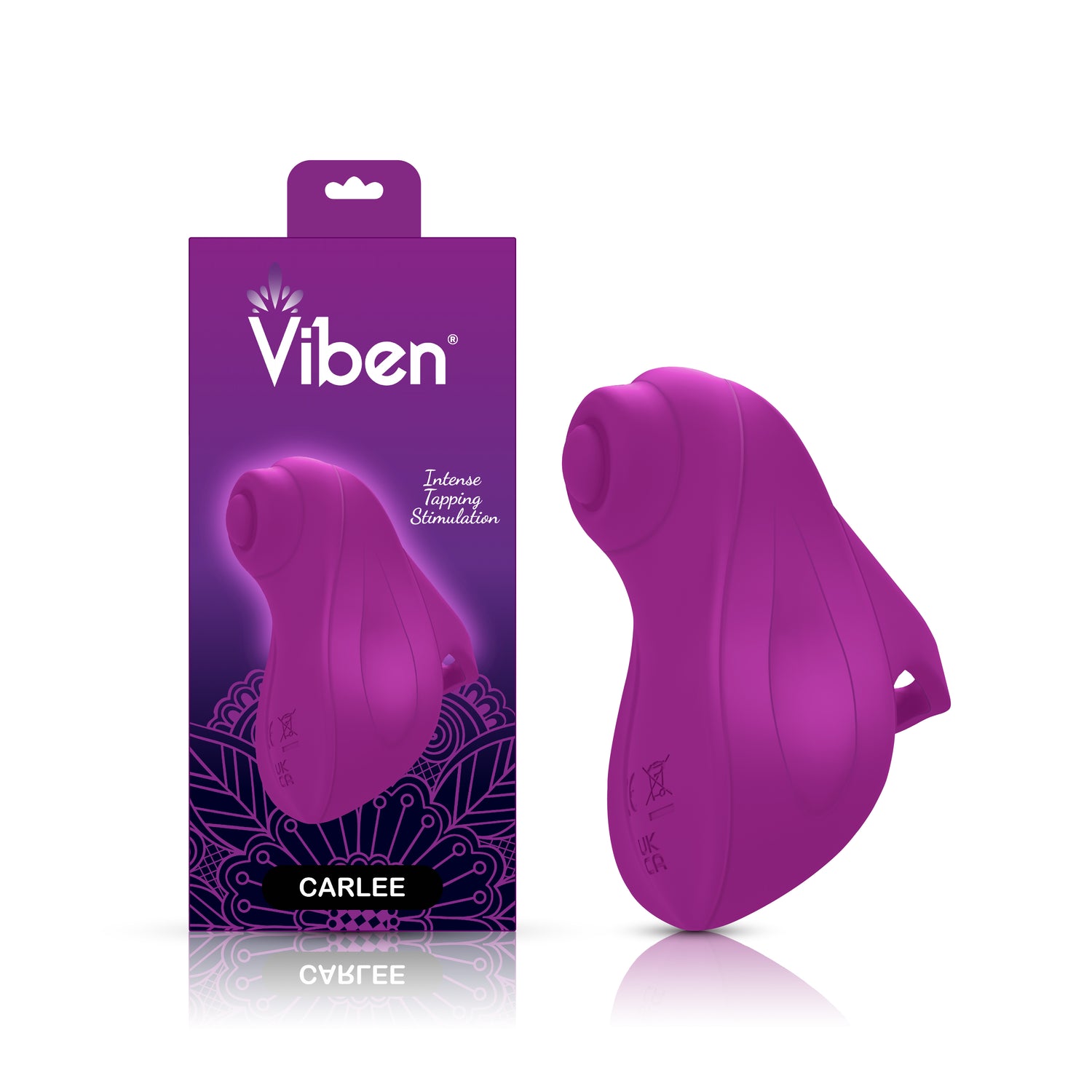 Carlee Tapping Finger Vibe - Berry - Tester