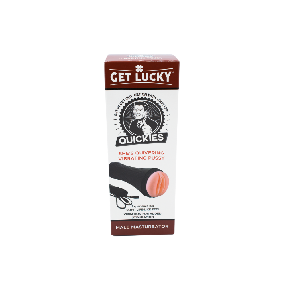 Quickies She's Quivering Vibrating Pussy Masturbator - Tester