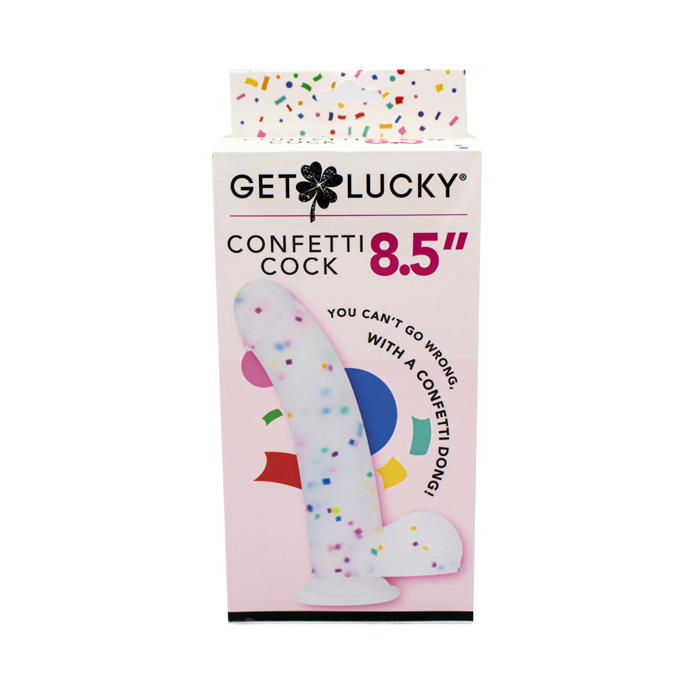 Confetti Cock 8.5" - Tester