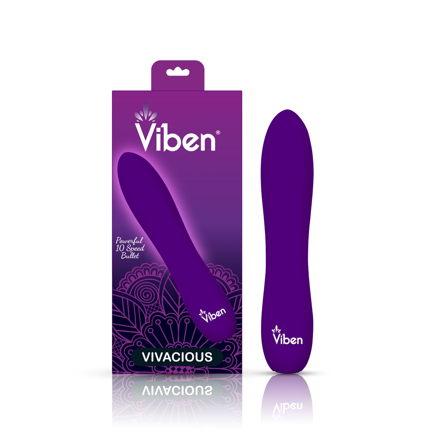 Vivacious Flexible Power Bullet - Violet - Tester
