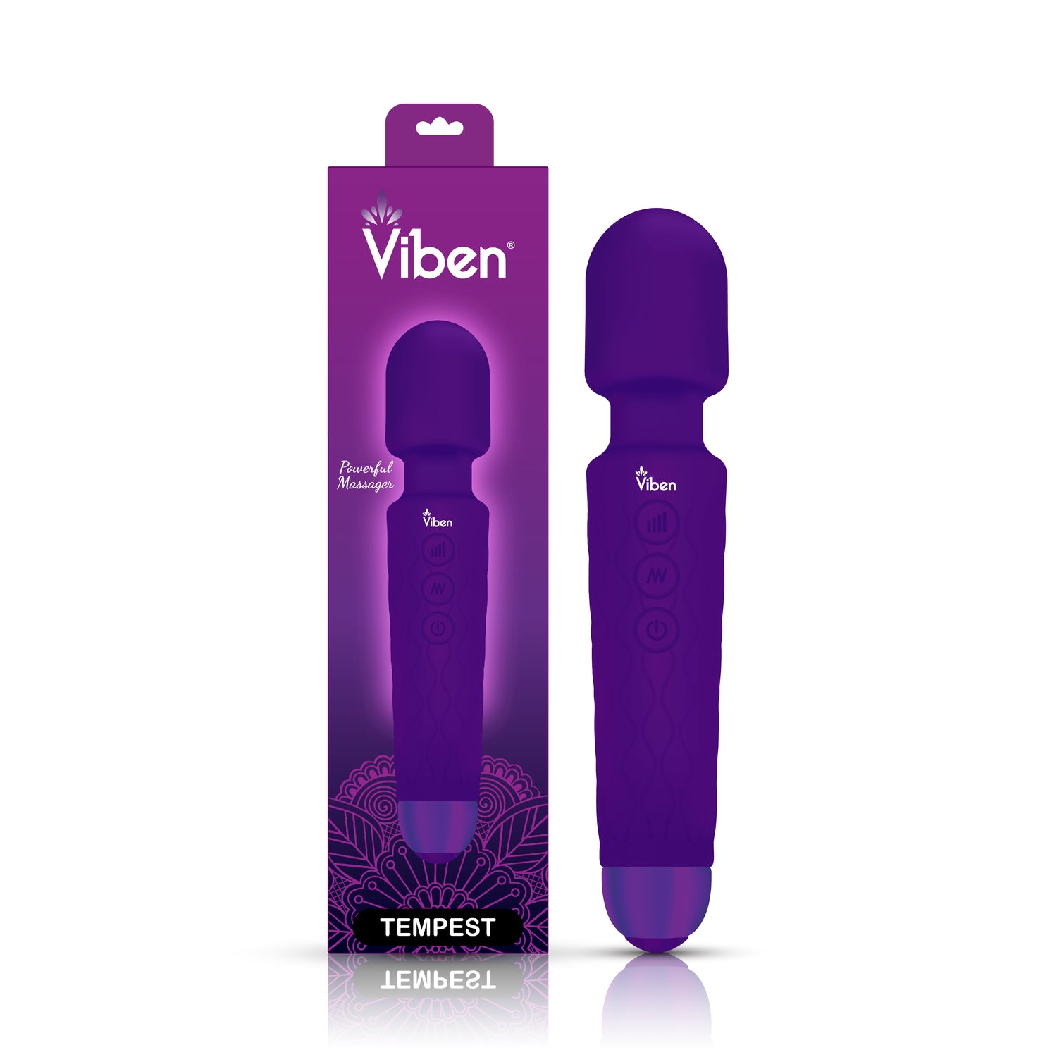 Tempest Wand Massager - Violet - Tester