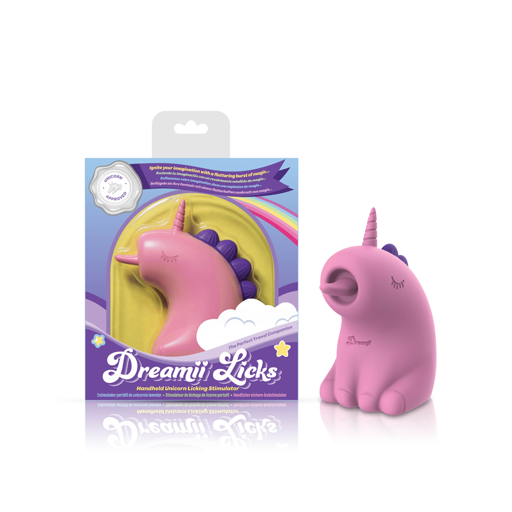 Dreamii Licks Licking Unicorn Stimulator - Mystical Pink - Tester