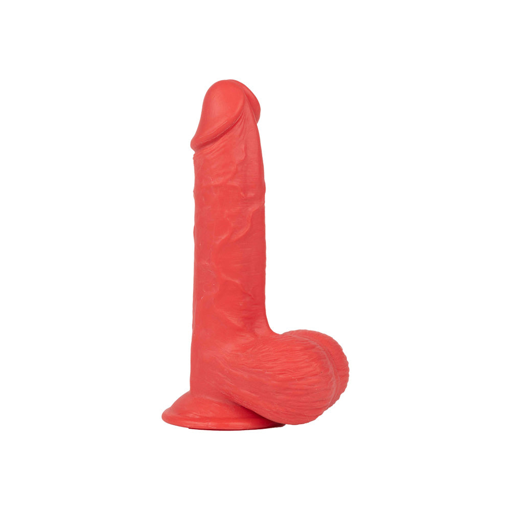 Real Skin Mr. Ruby 7.5" Dual Layer Dildo