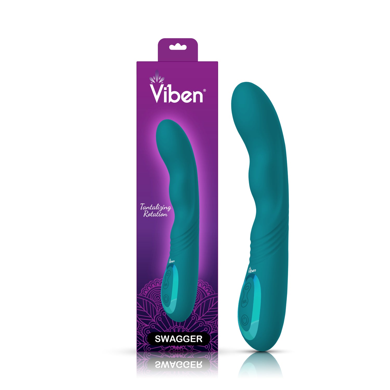 Swagger Wriggling G-Spot Vibe - Ocean - Tester